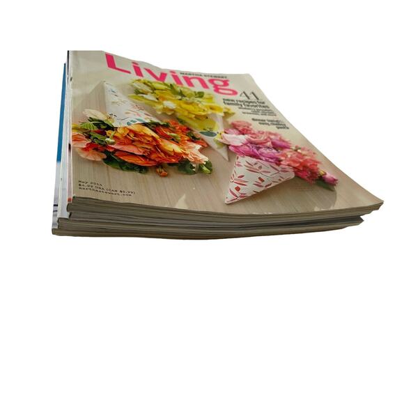 Martha Stewart Living Magazine 2014 Lot Of 6 Various Some Include Recipe Cards - Picture 6 of 14